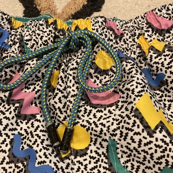 Saved by the Bell, Broken Threads Surf Shorts/Swimming Trunks-Size M - Picture 3 of 8